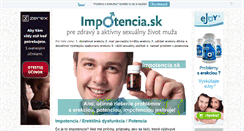 Desktop Screenshot of impotencia.sk
